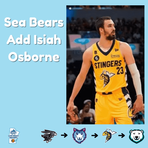 Sea Bears Sign Isiah&nbsp;Osborne