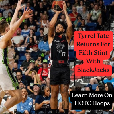 Tyrrel Tate Returns For Fifth Stint With&nbsp;BlackJacks
