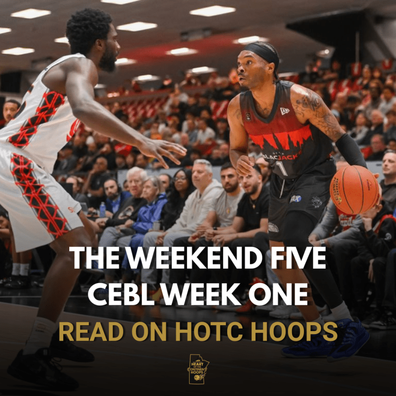 The Weekend Five: CEBL Week&nbsp;One