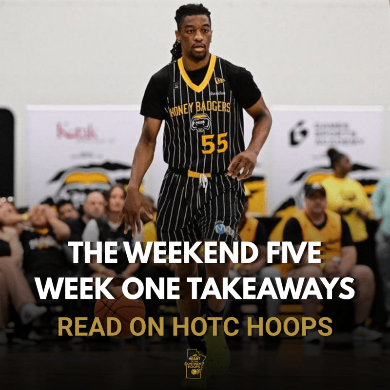 Weekend Five: Takeaways From Week&nbsp;One